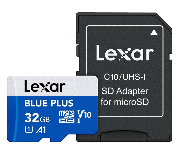 Lexar 32GB microSDHC Blue Plus UHS-I A1 V10 - 1539414 - zdjęcie